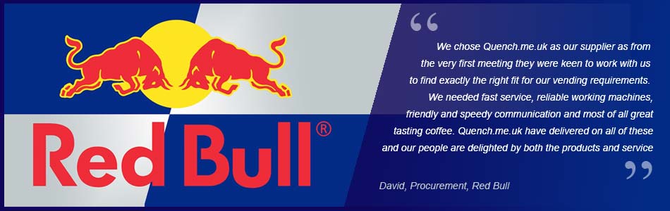 Quench.me UK Testimonial for Red Bull