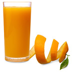 glass of orange juice