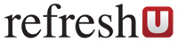 image of RefreshU logo